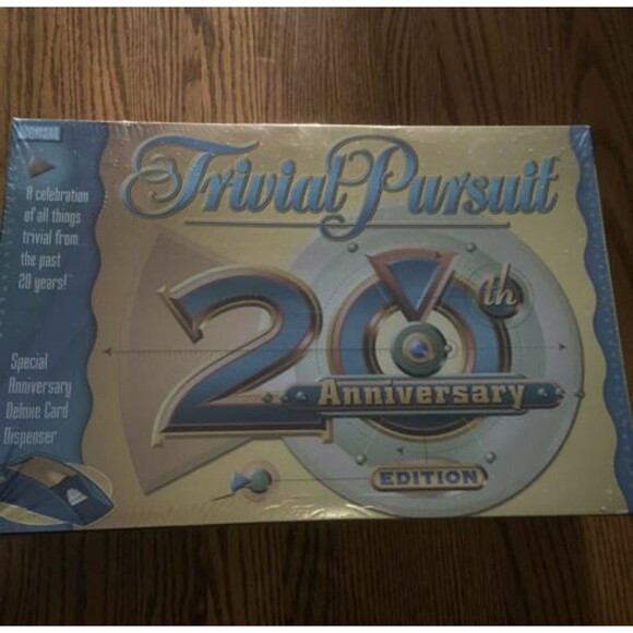 Hasbro Trivial Pursuit 20th Anniversary Edition Family Trivia Board Game Sealed - Picture 3 of 4